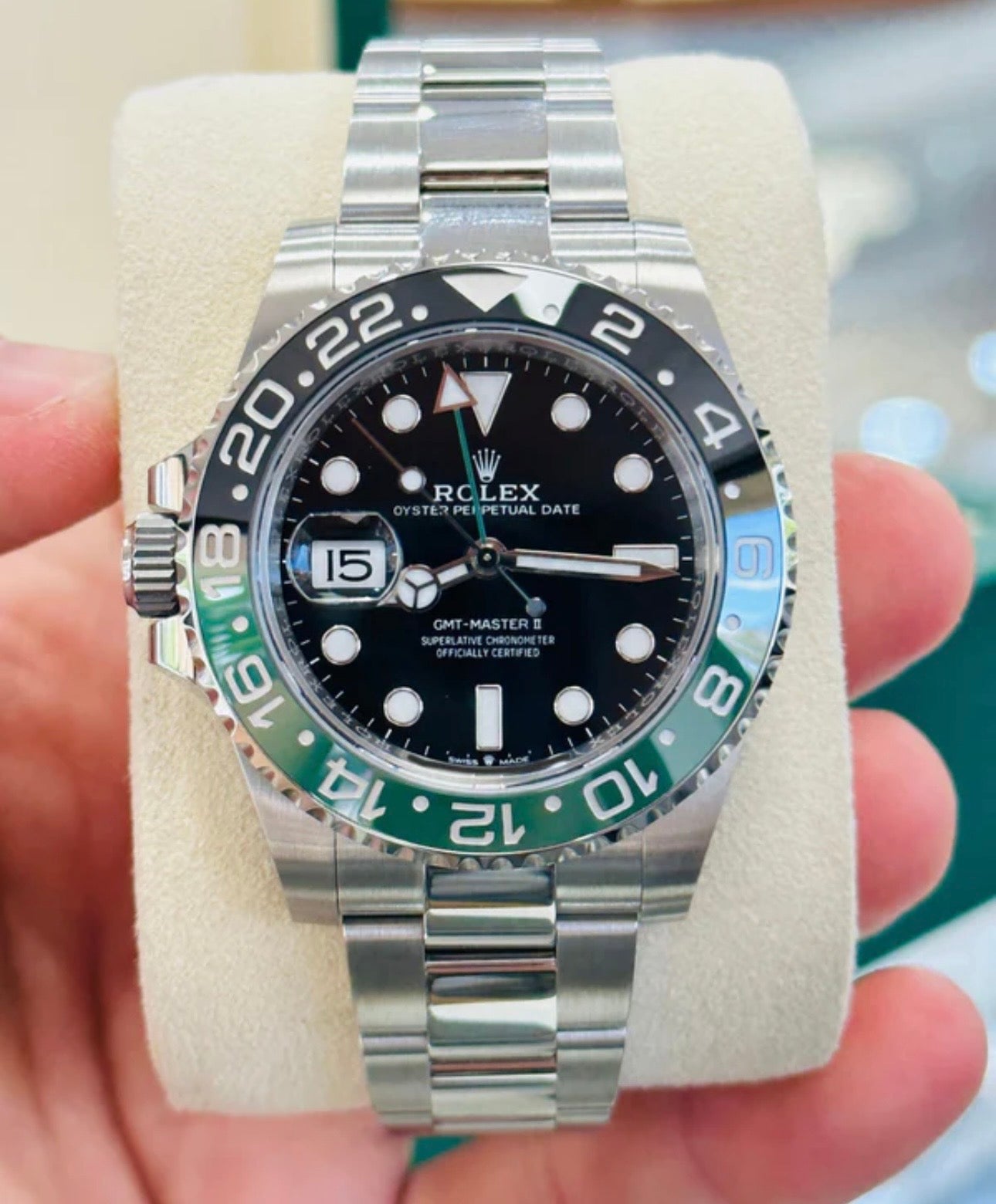 GMT-Master II “Sprite Oyster 40mm”