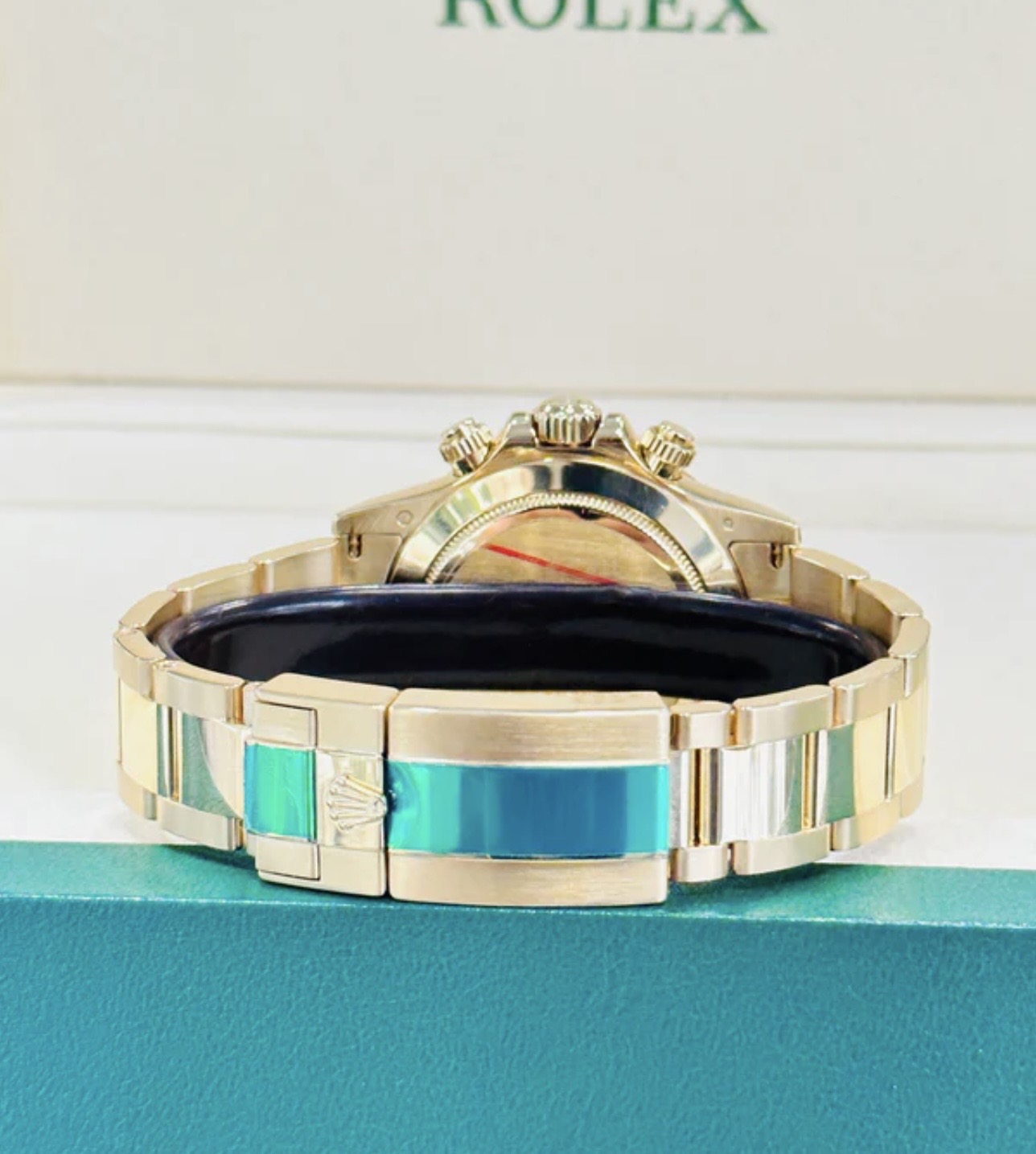 Daytona Gold Black Dial 40mm