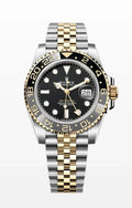 GMT Master II Zombie Two Tone Bruce Wayne jubilee bracelet