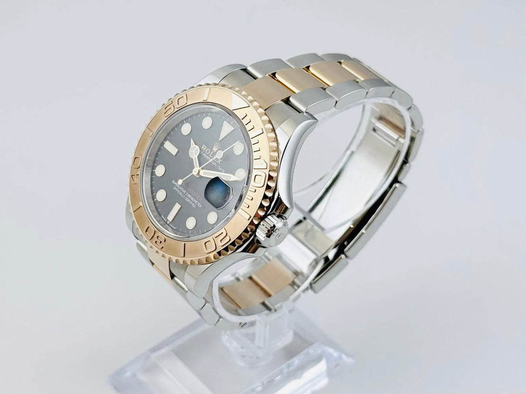 Yacht-Master 40mm Two Tone Black Dial